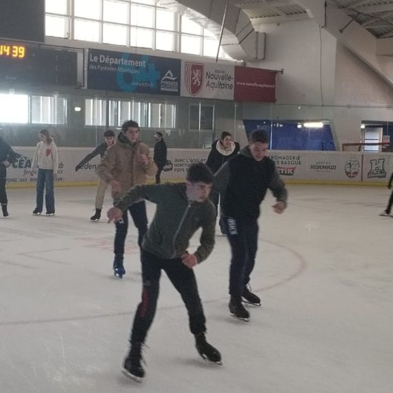 Sortie patinoire pour les internes